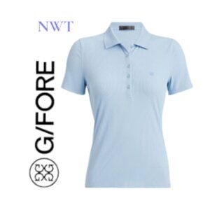NWT G/FORE Baja Ribbed Tech Nylon Polo Size Large